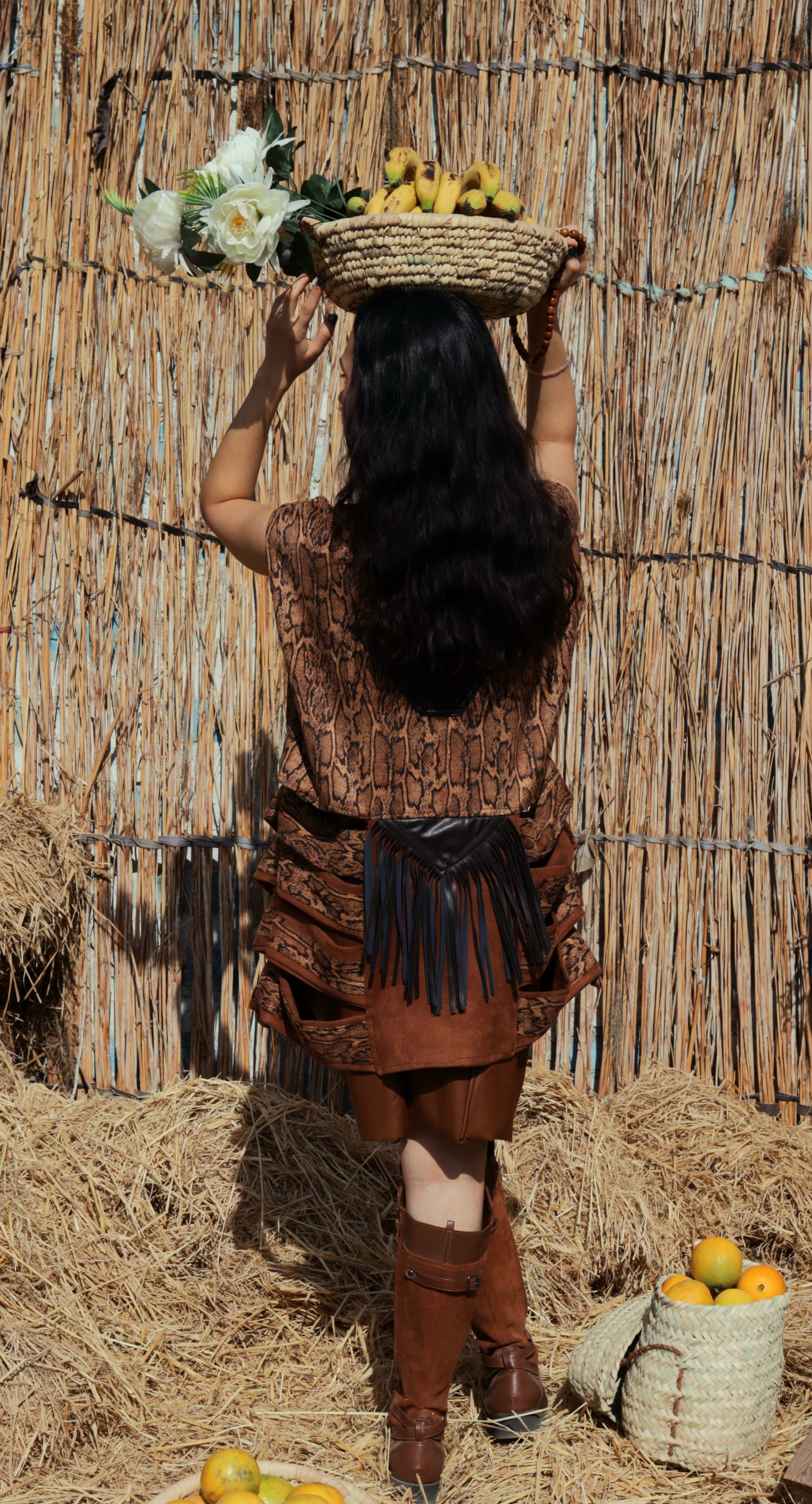 Nomad vest in tiger