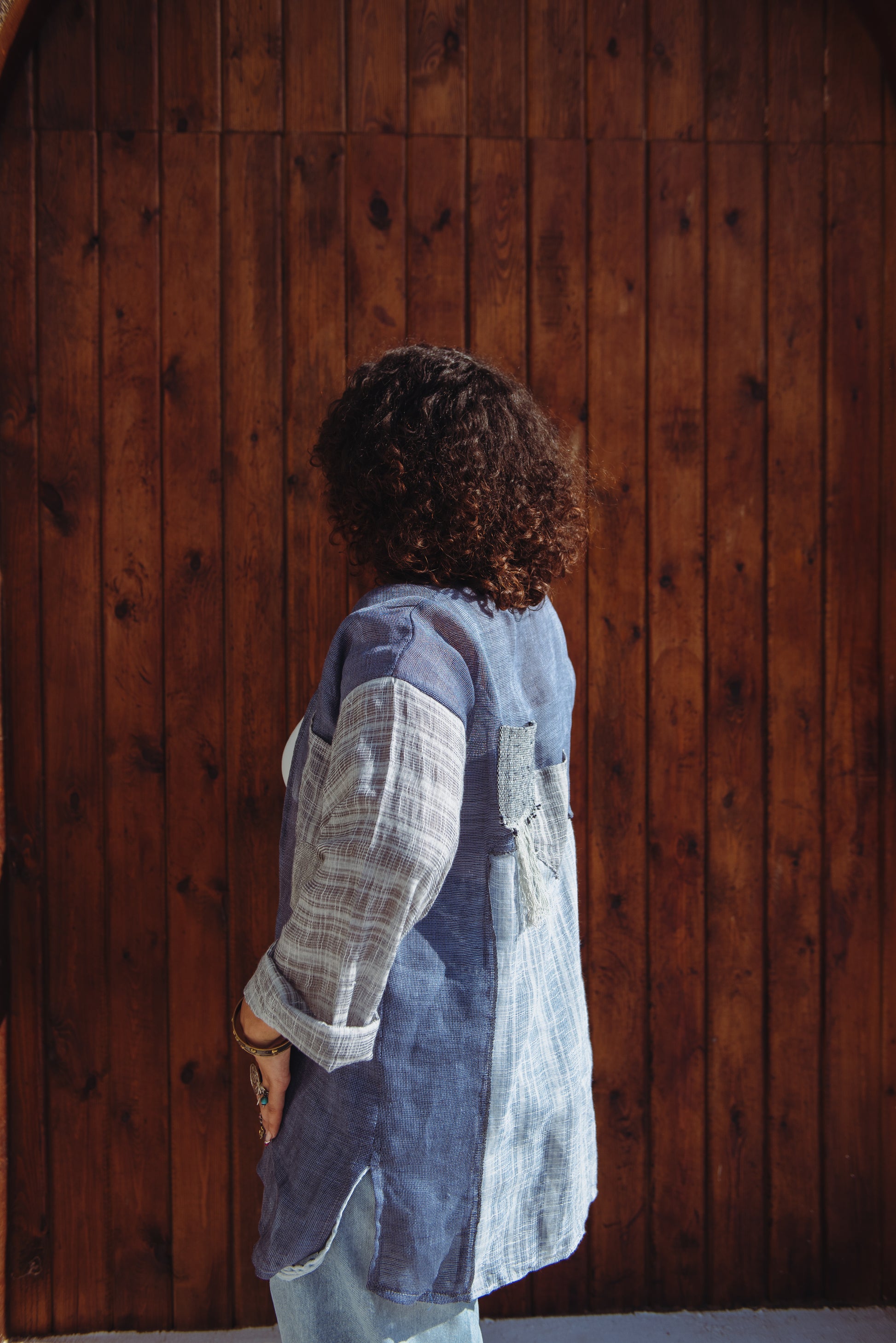 Blues & Muses kimono