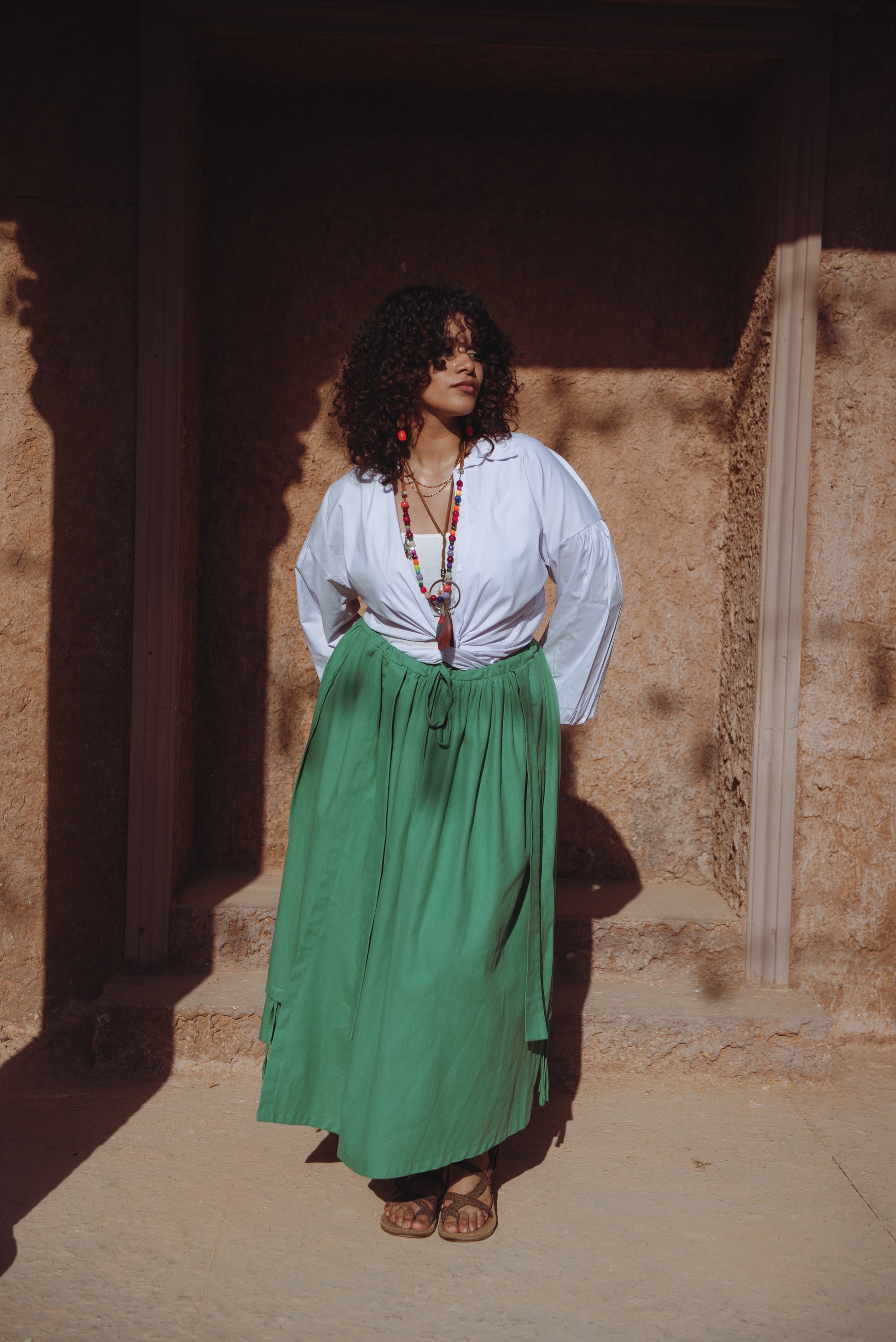 Mint muse skirt