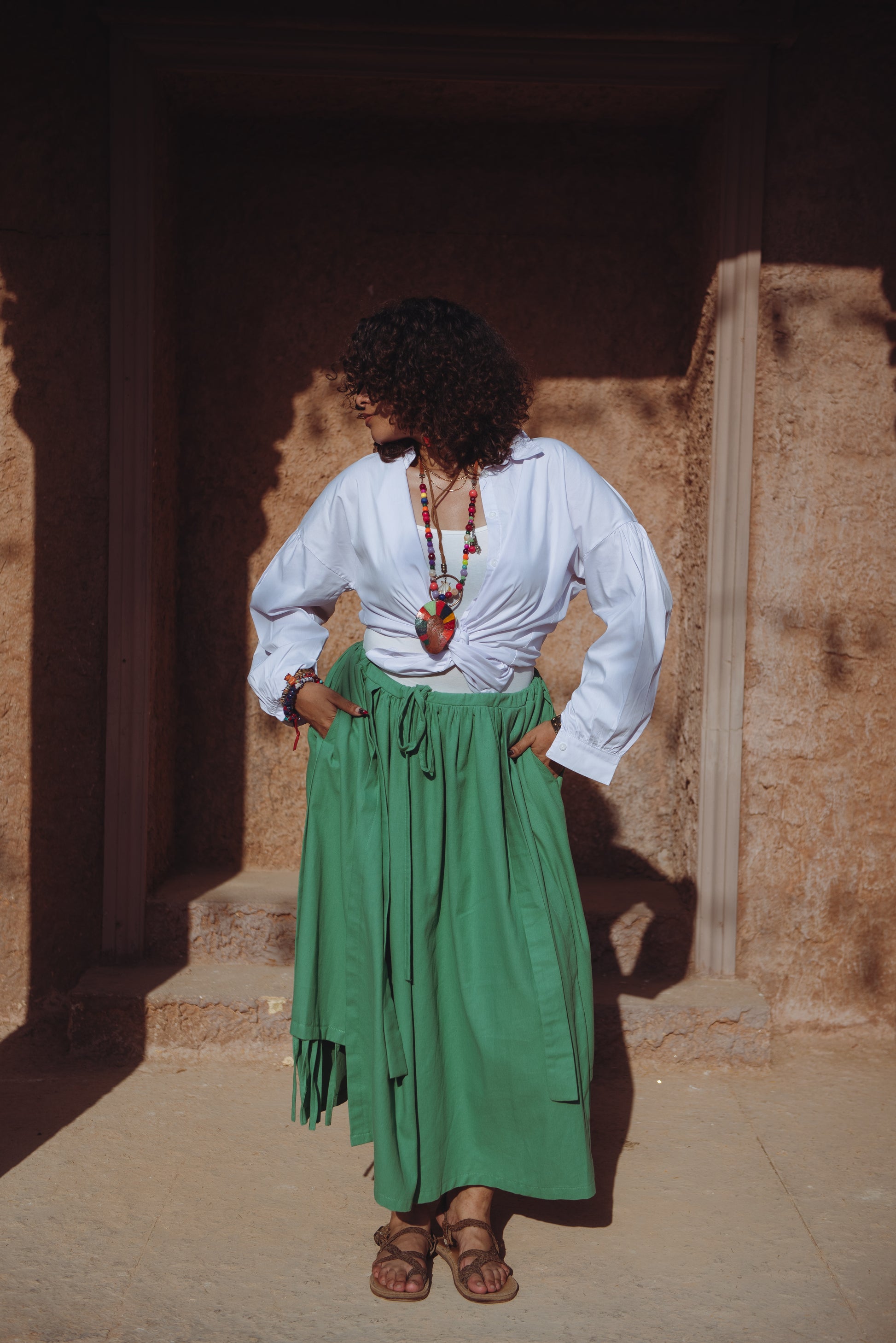 Mint muse skirt