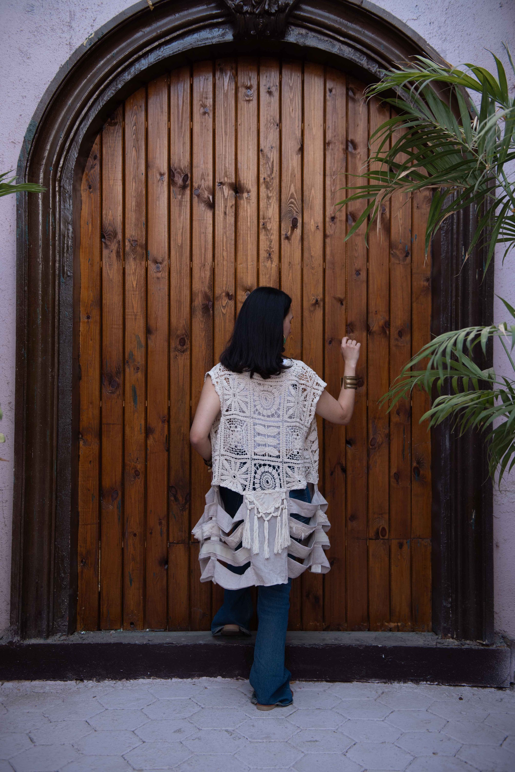 Nomad soul vest in beige