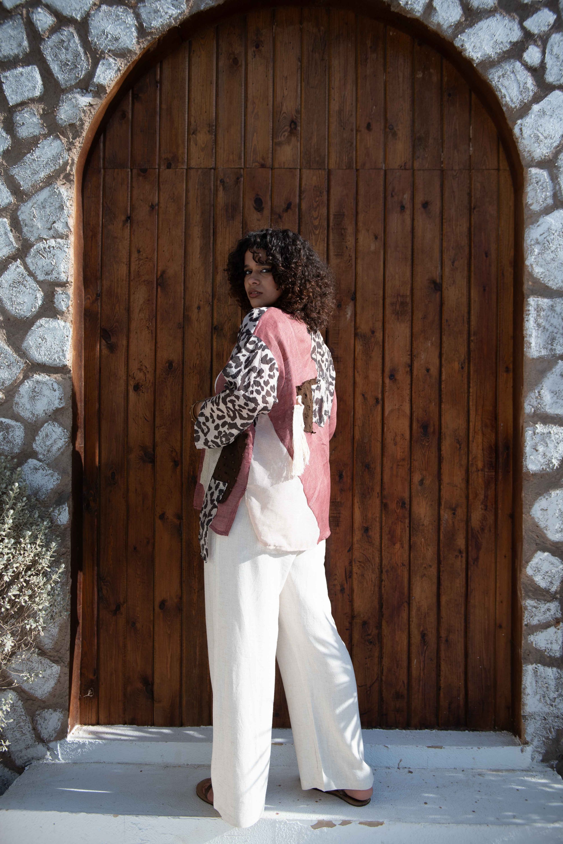 Tiger wine kimono