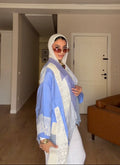 Nomad layers kimono in blue