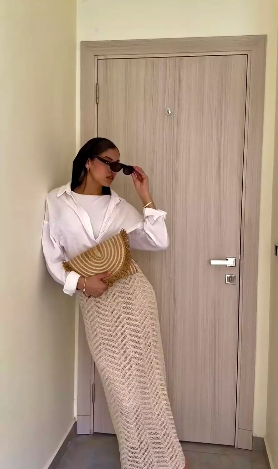 Hooked in you skirt