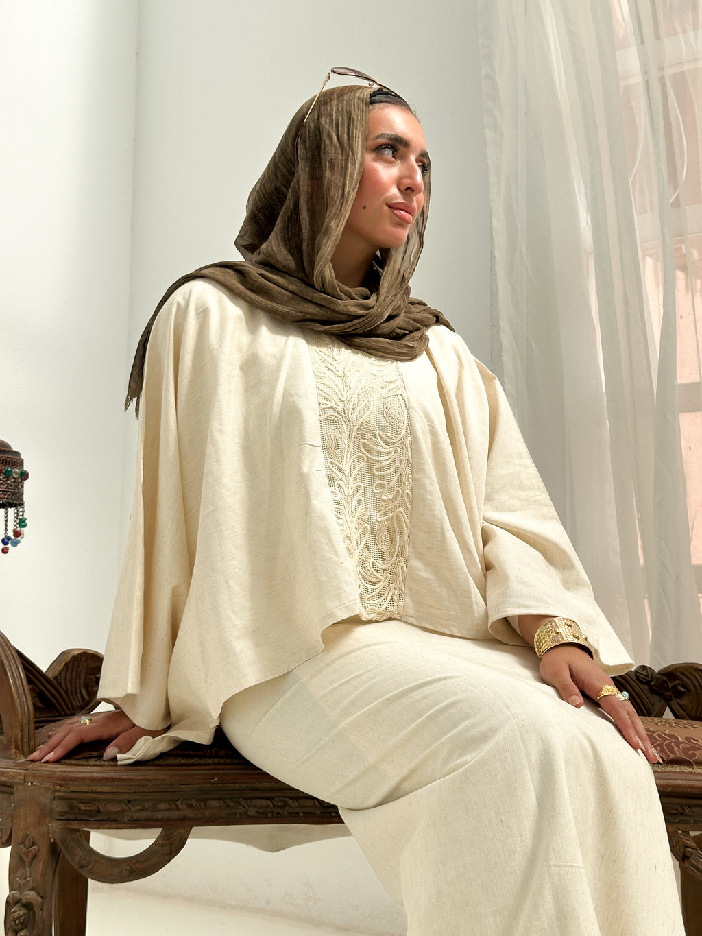 Sunwoven set in beige