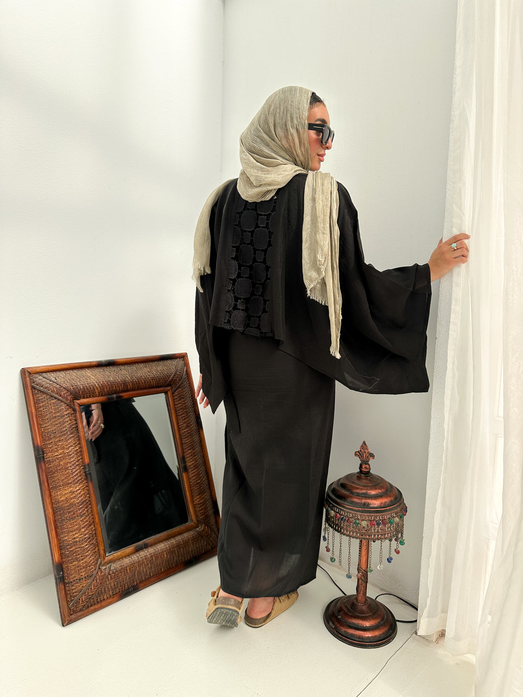 Sunwoven set in black
