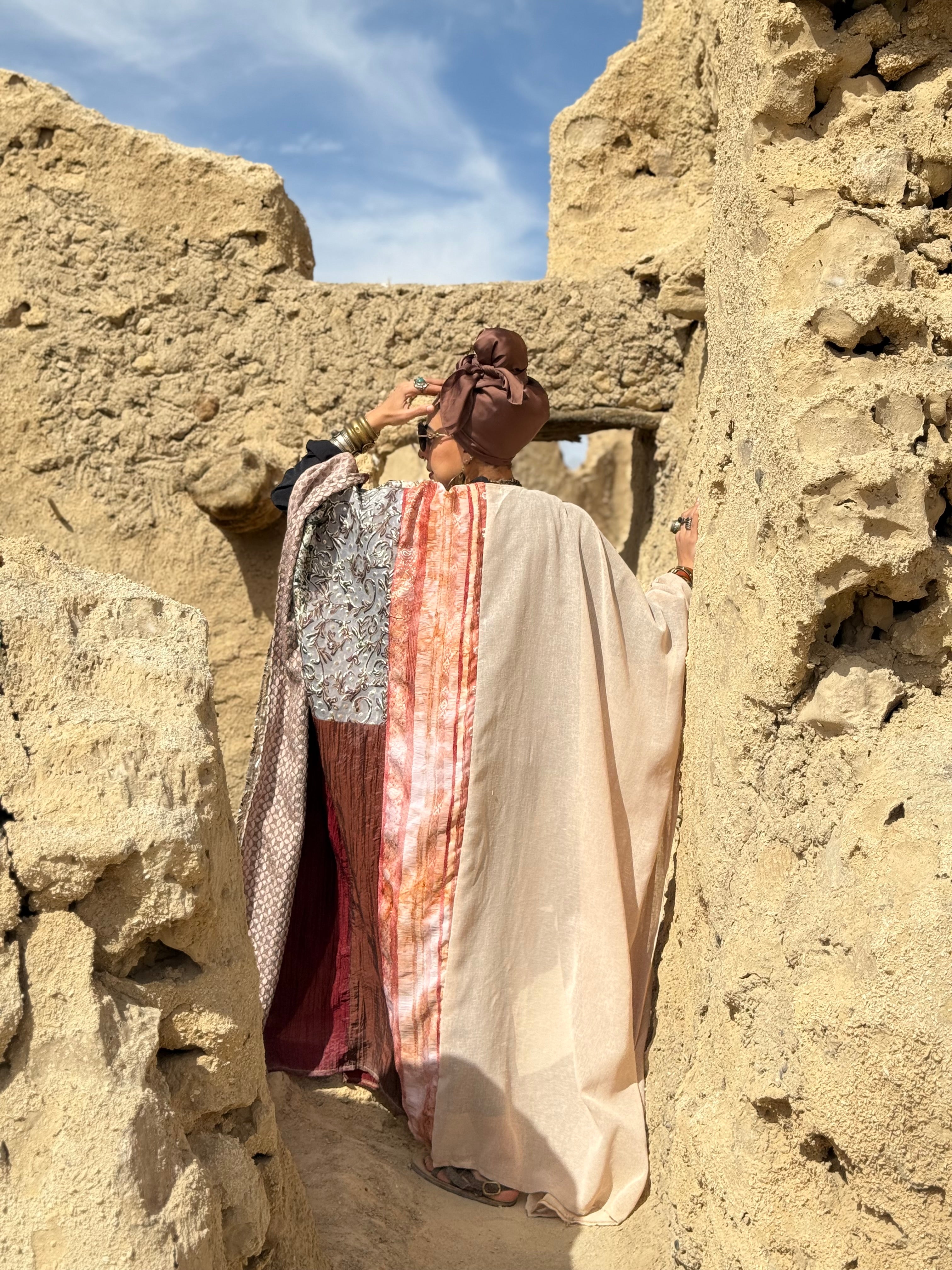 Muse shawl kaftan