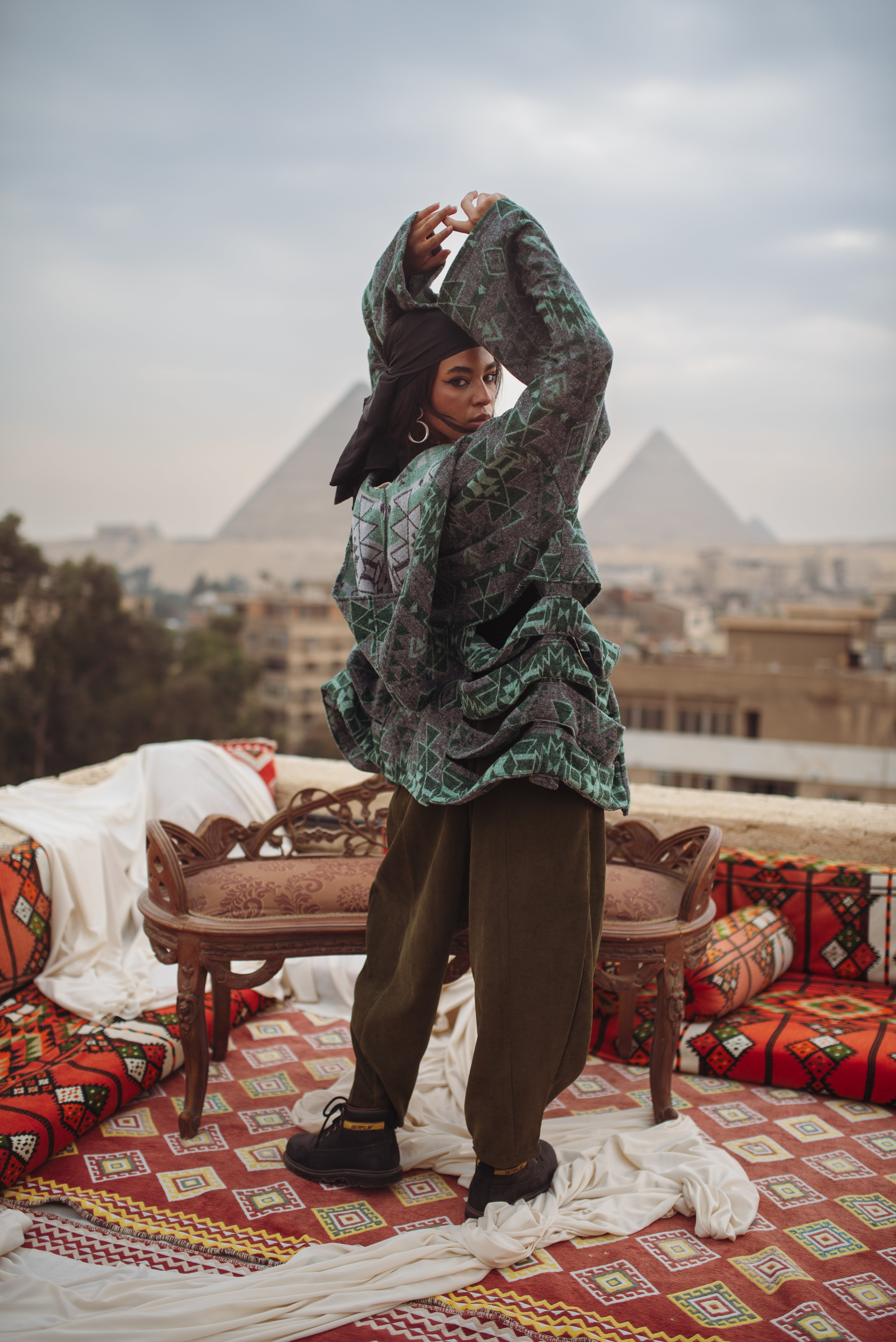 Evergreen hippie set