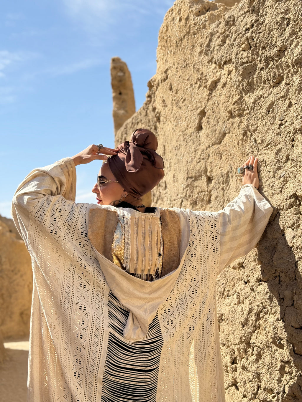 Desert boho kimono