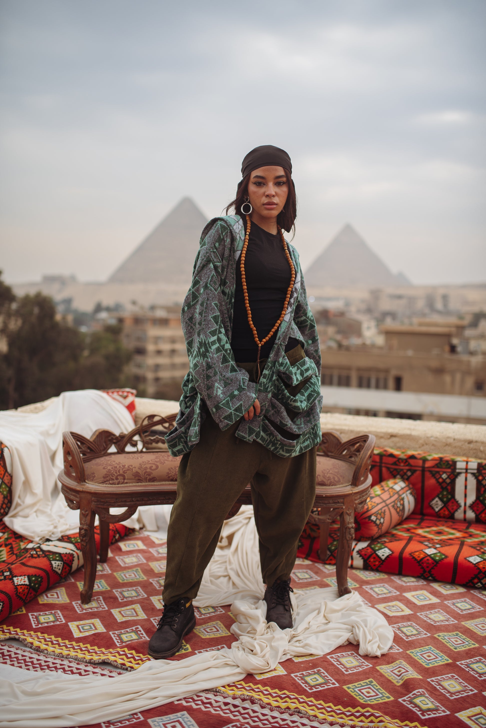 Evergreen hippie set