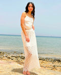 Flora lace skirt