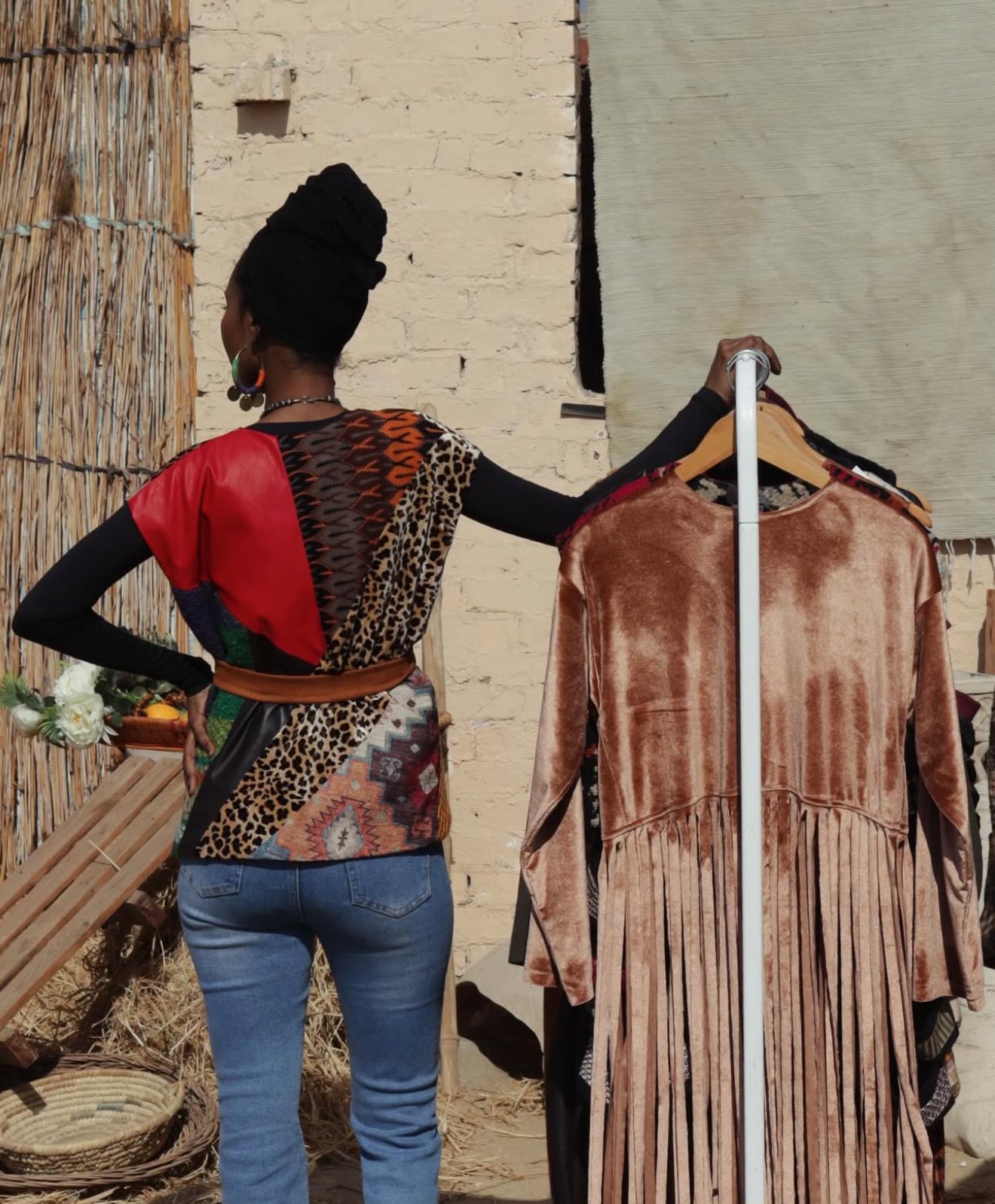 Patched Tiger vest