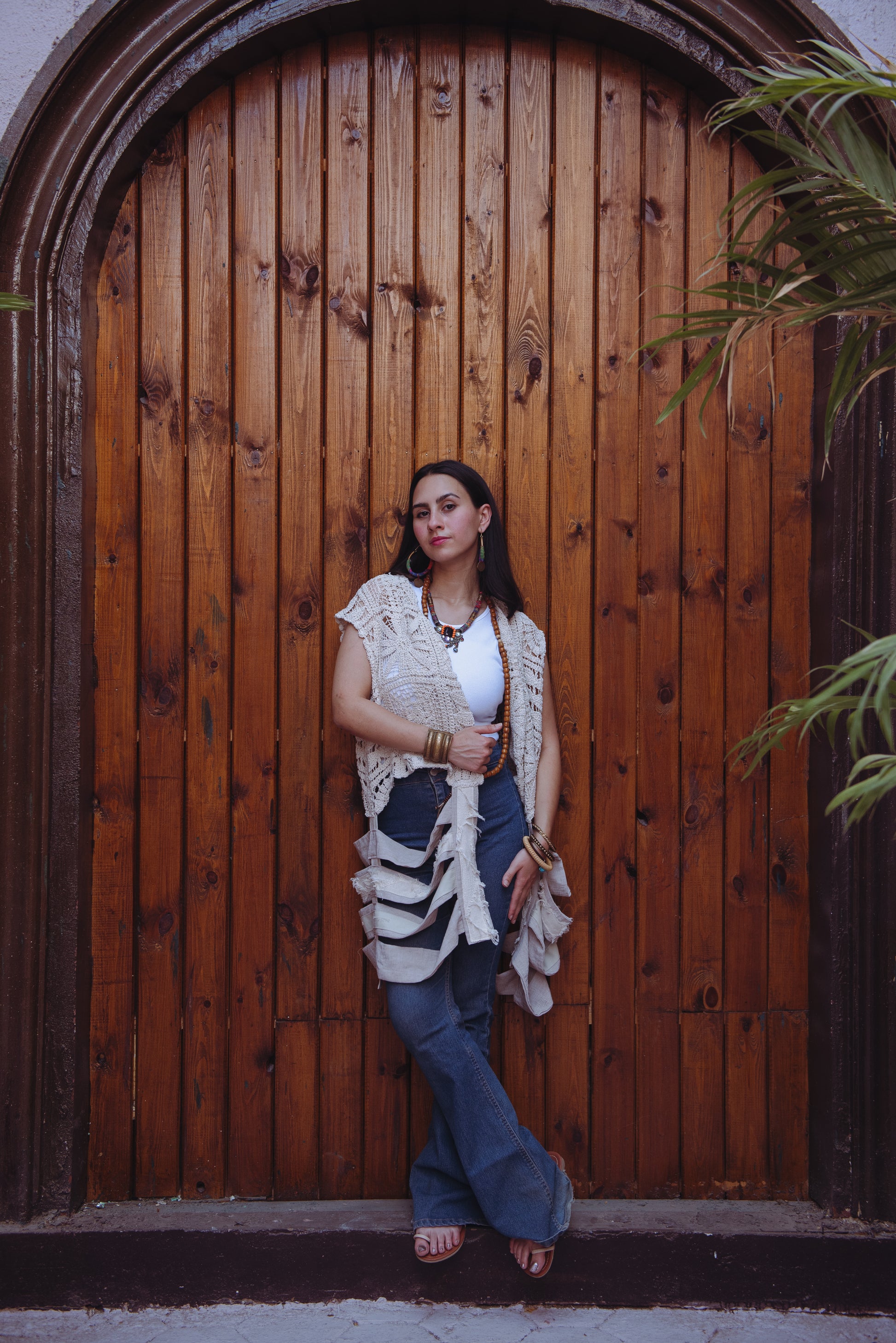 Nomad soul vest in beige