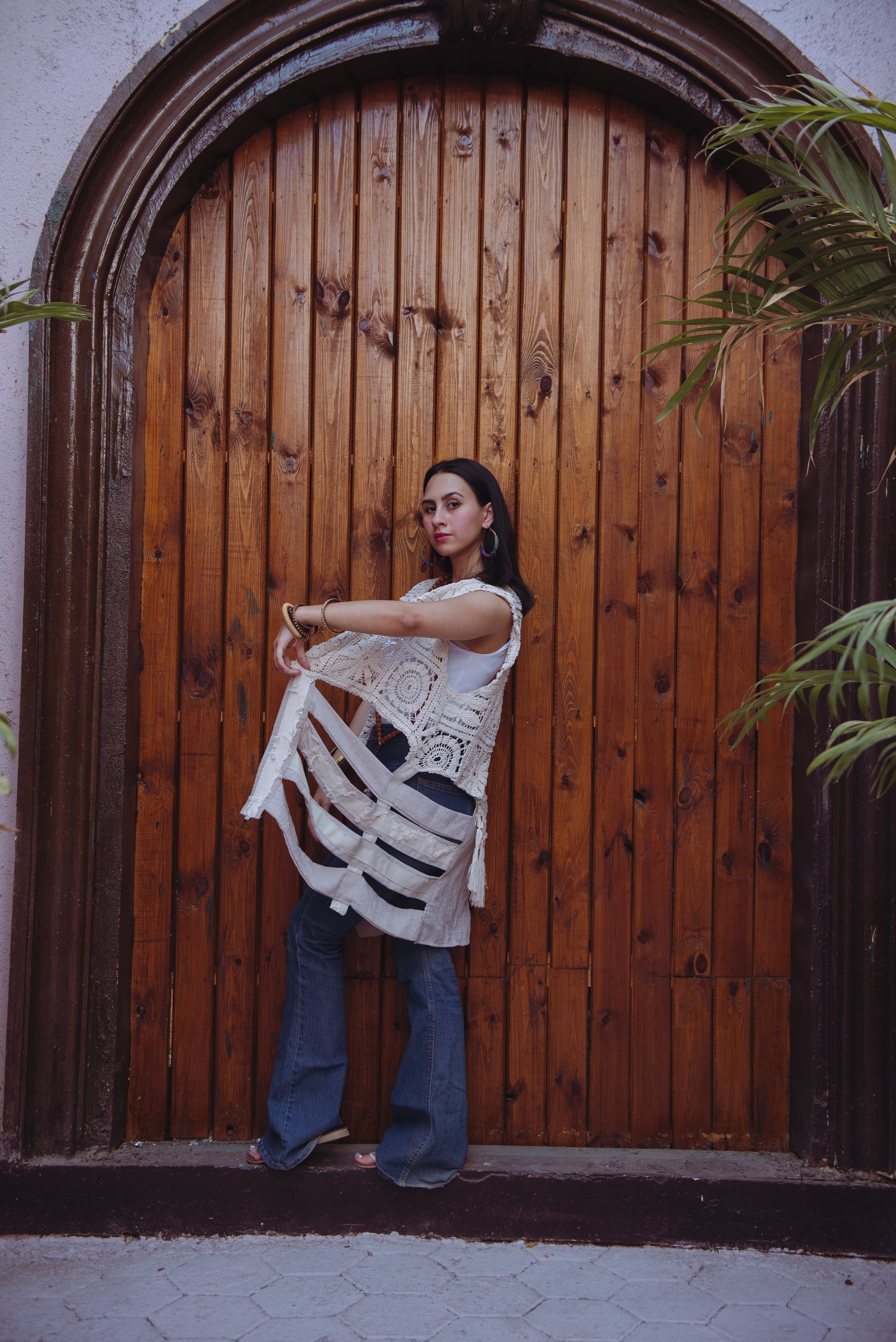Nomad soul vest in beige
