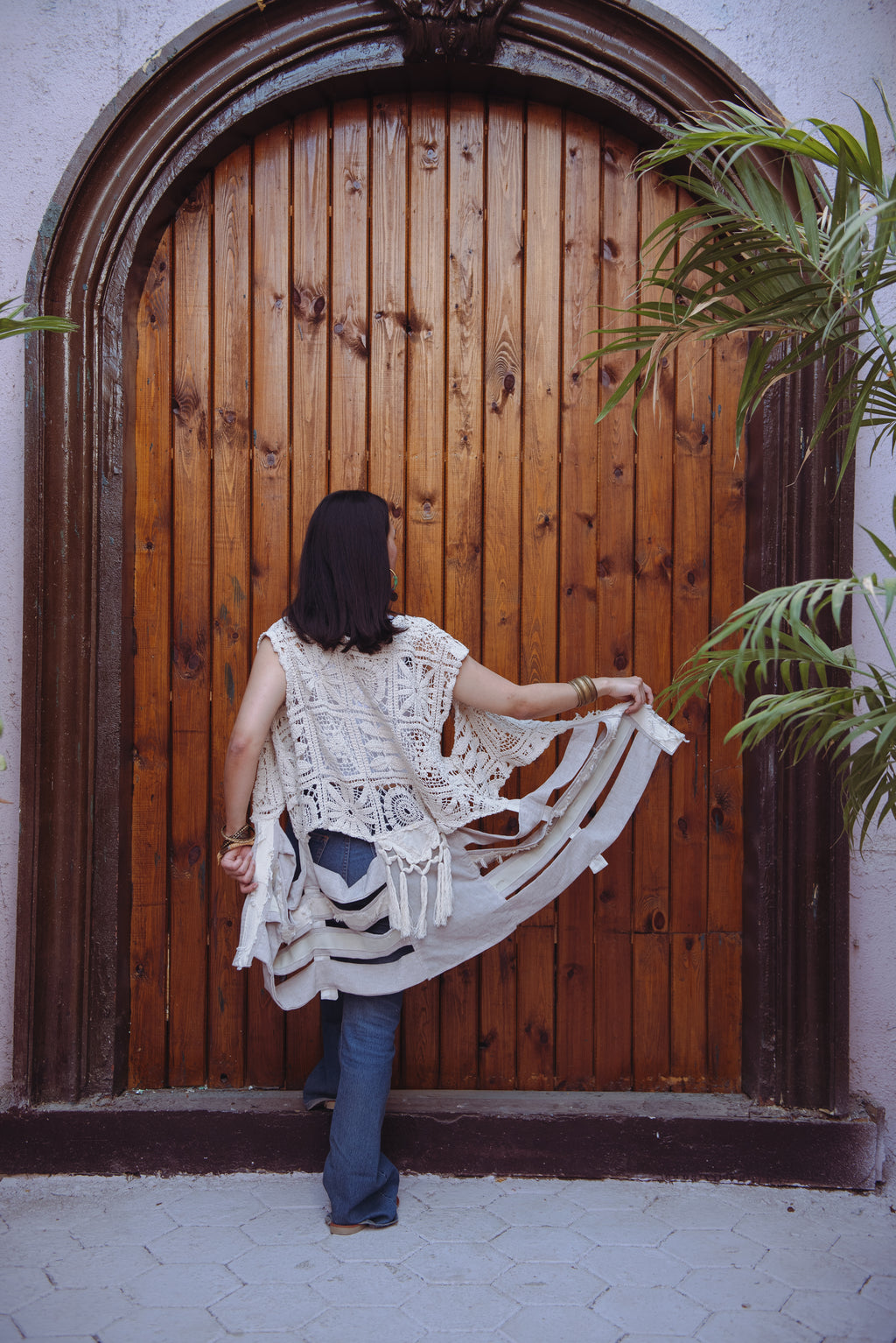 Nomad soul vest in beige