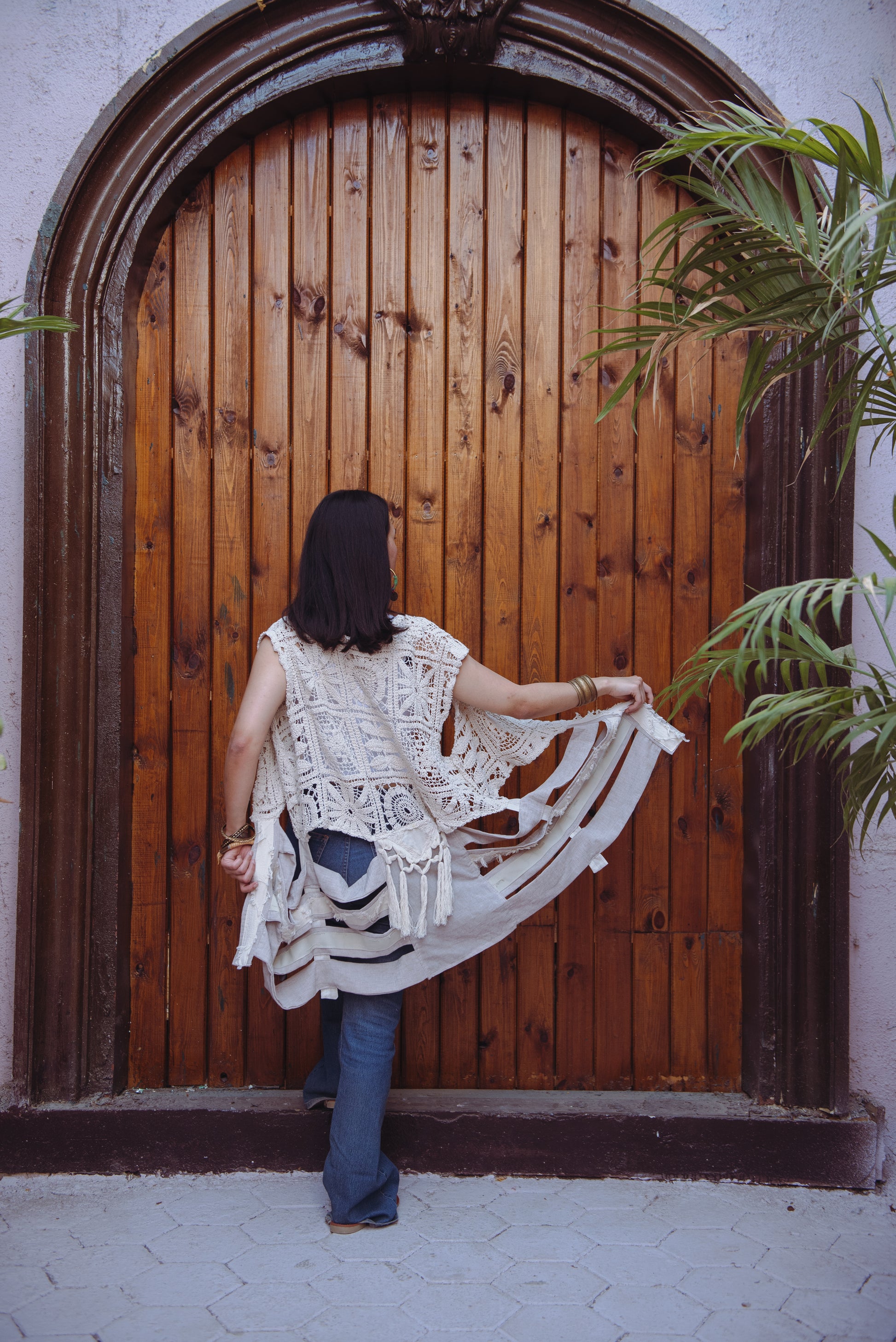 Nomad soul vest in beige