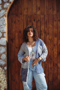 Blues & Muses kimono