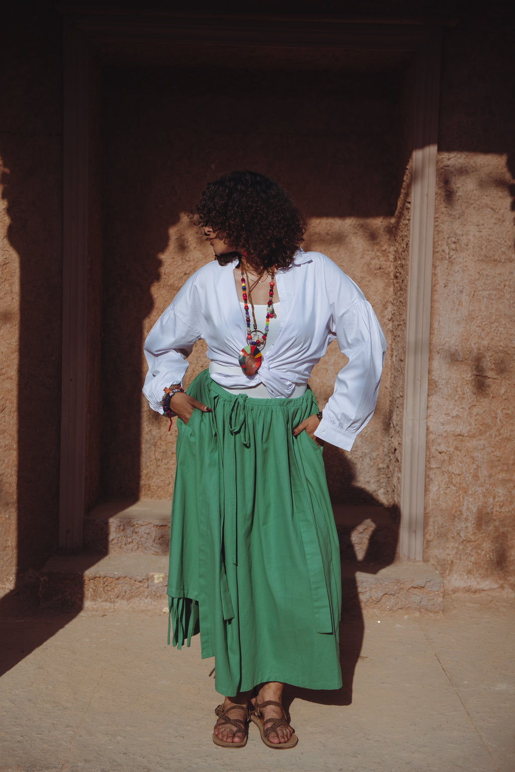 Mint muse skirt