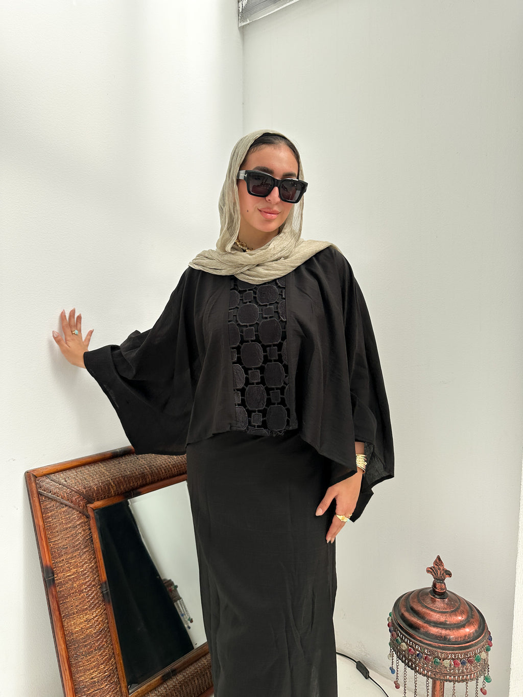 Sunwoven set in black