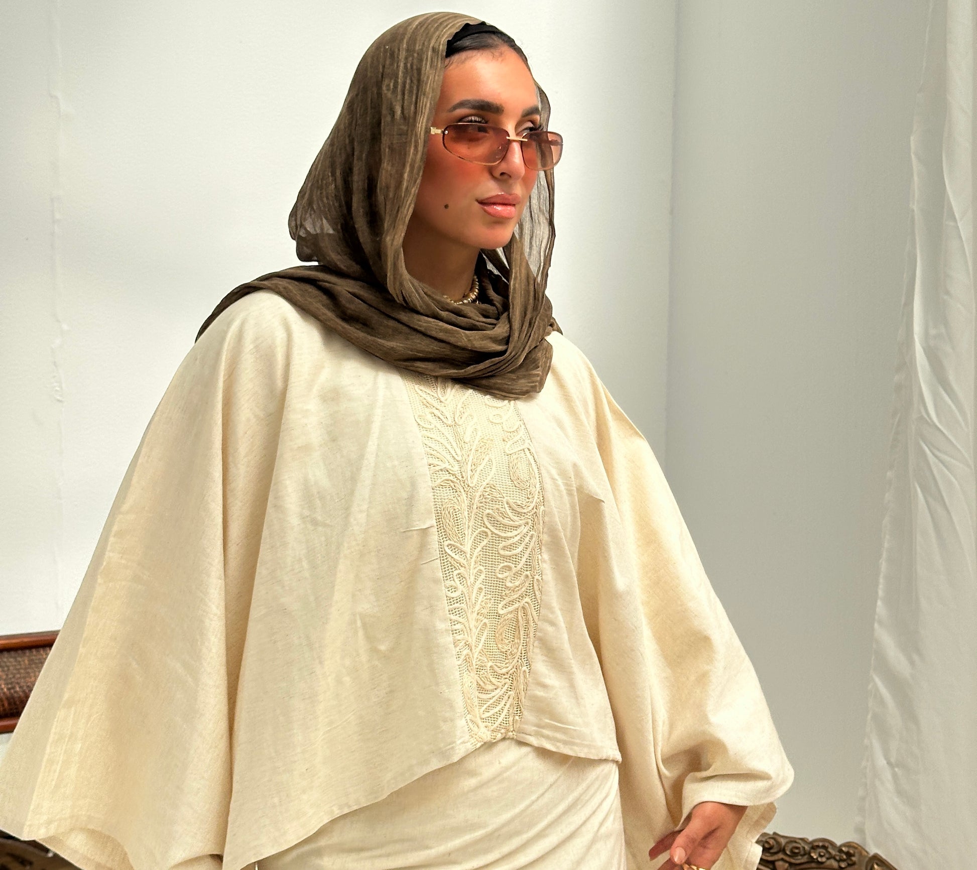 Sunwoven set in beige