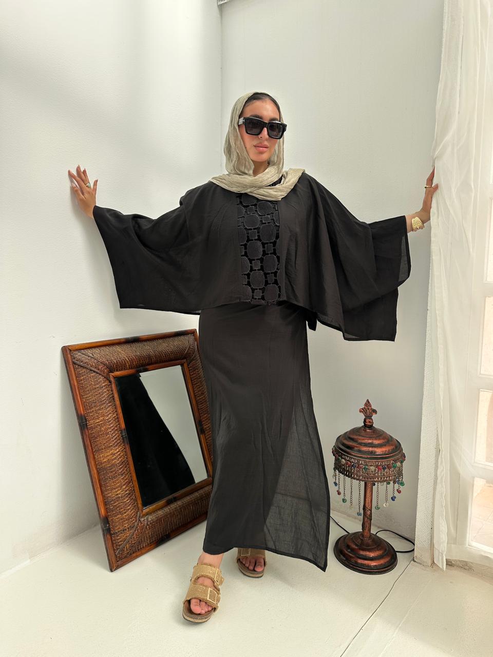Sunwoven set in black