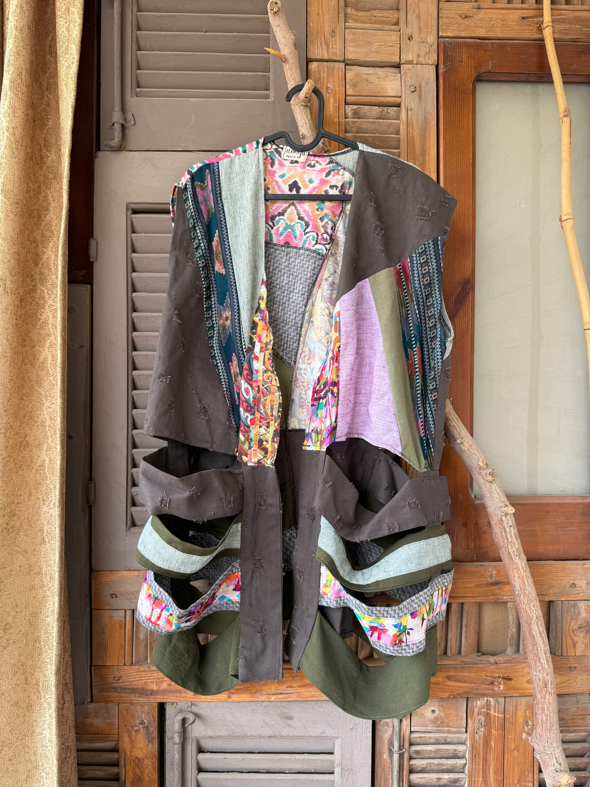 Painted Gypsy vest