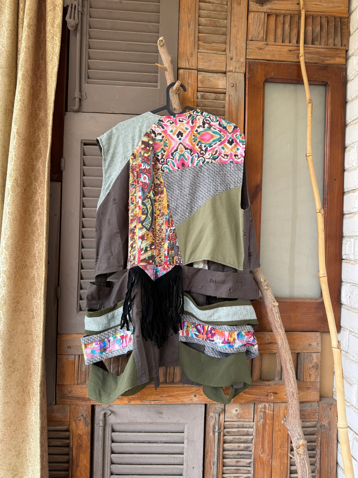 Painted Gypsy vest