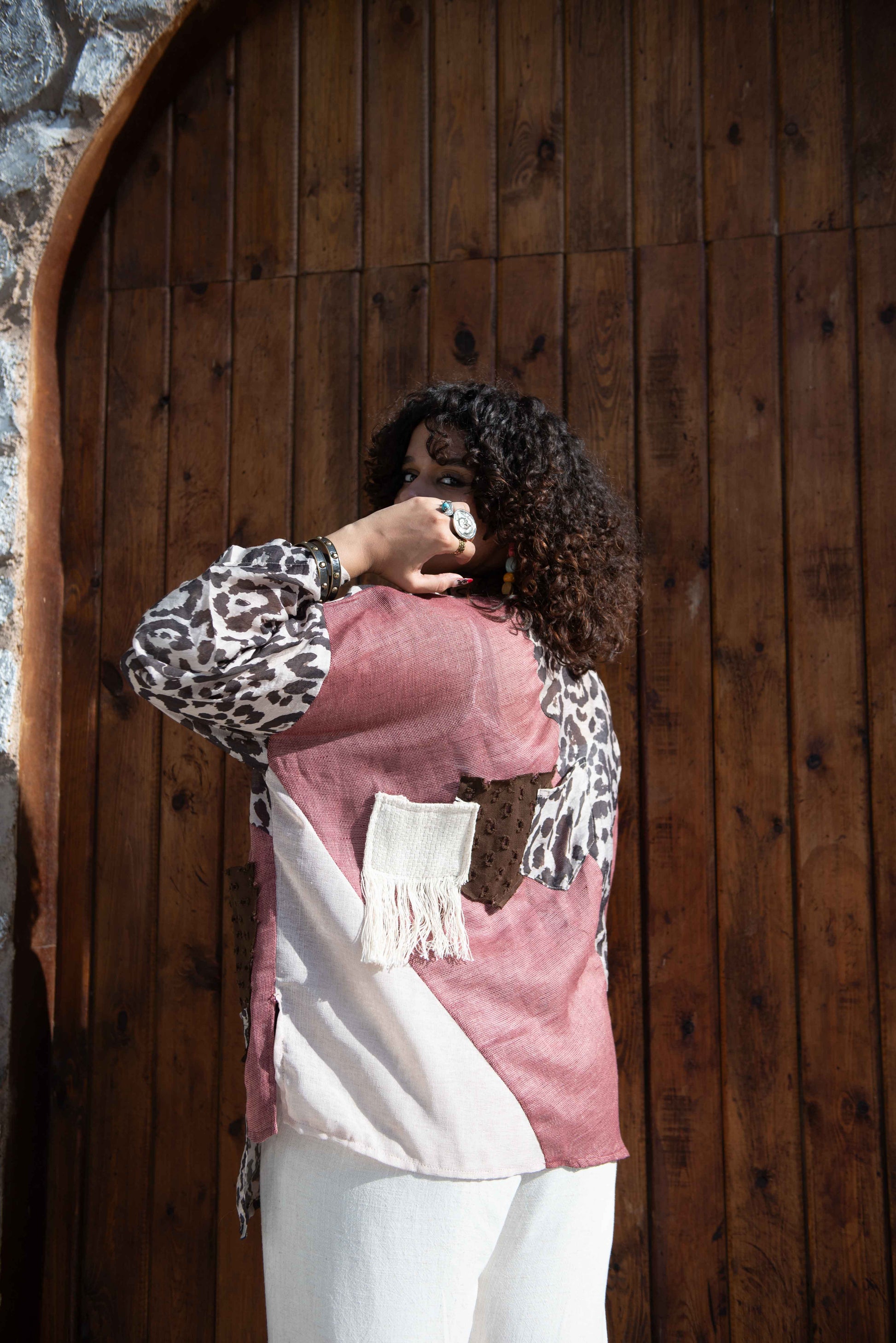 Tiger wine kimono