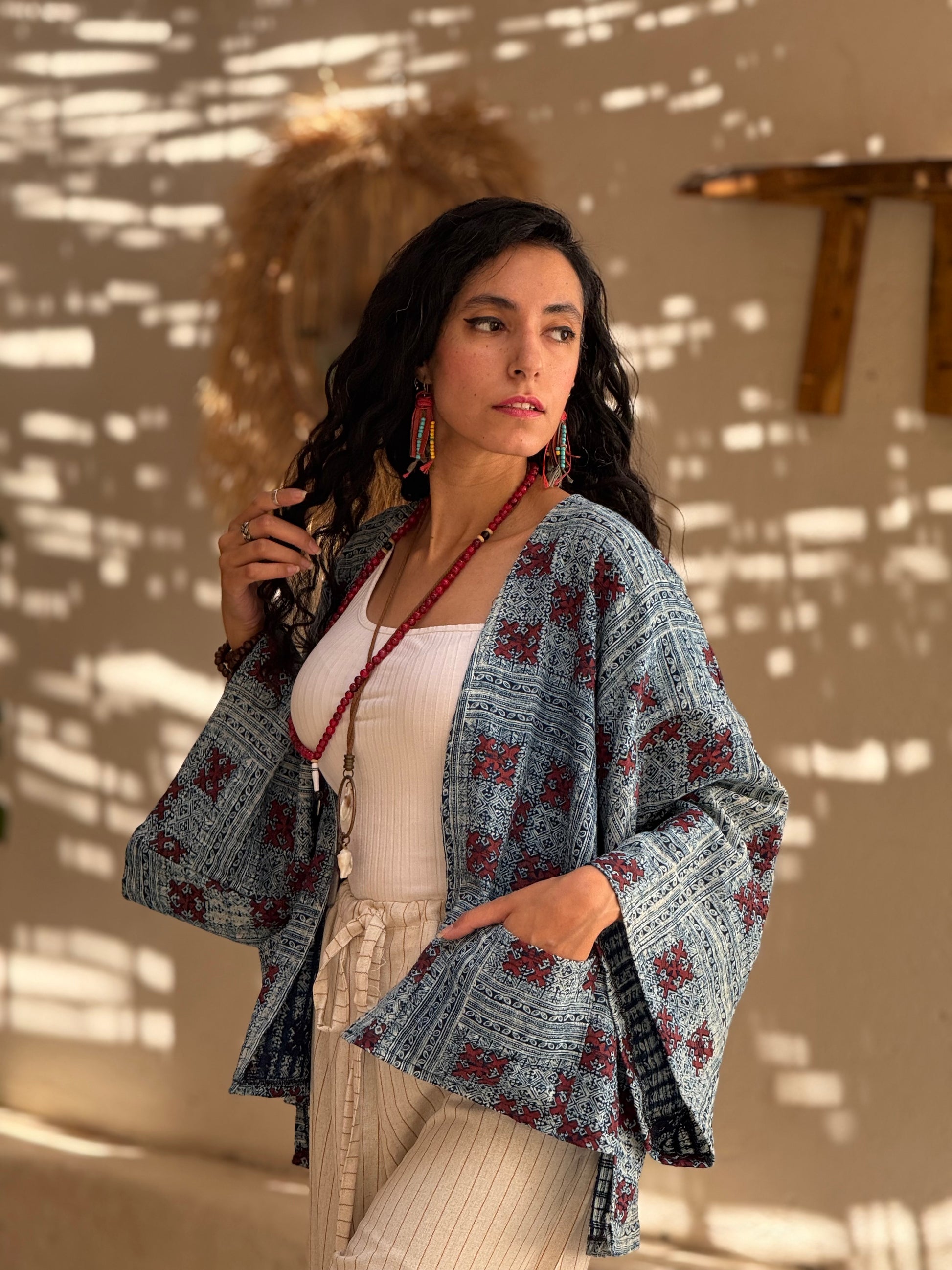 Boho Breeze kimono