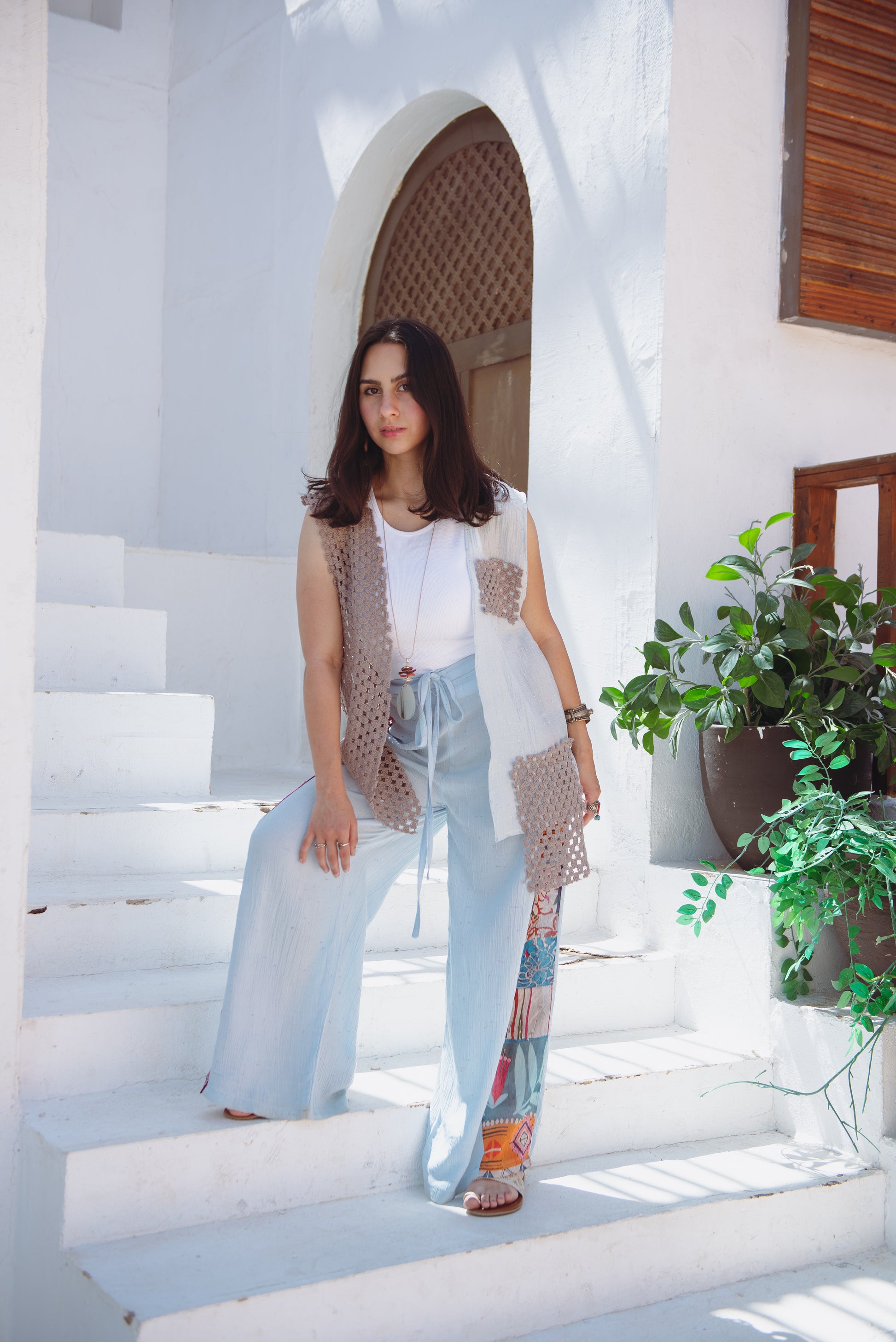Soft blue set
