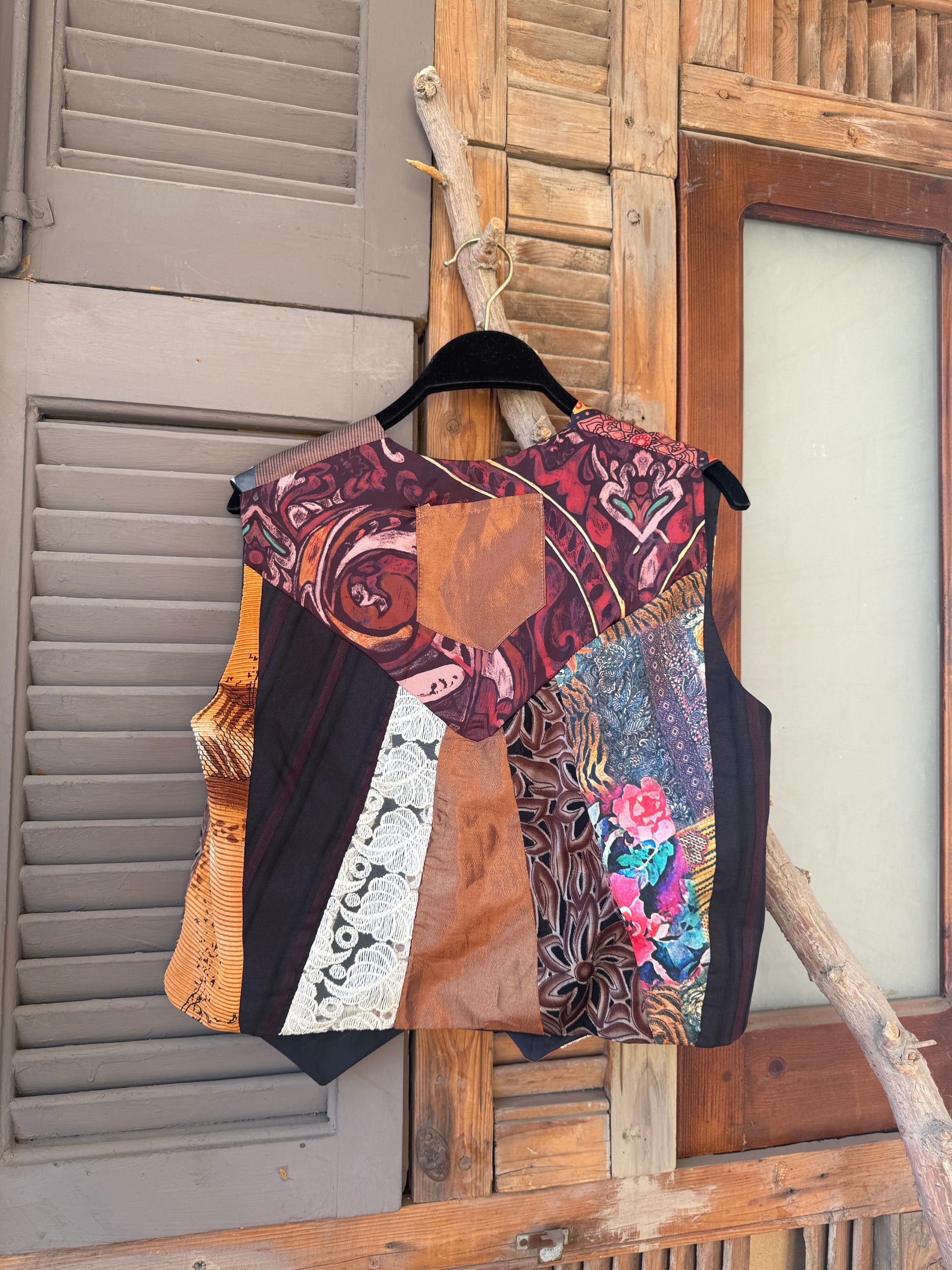 Earthy colors vest