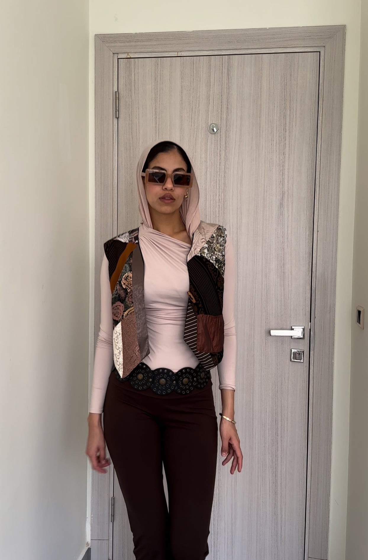 Earthy colors vest