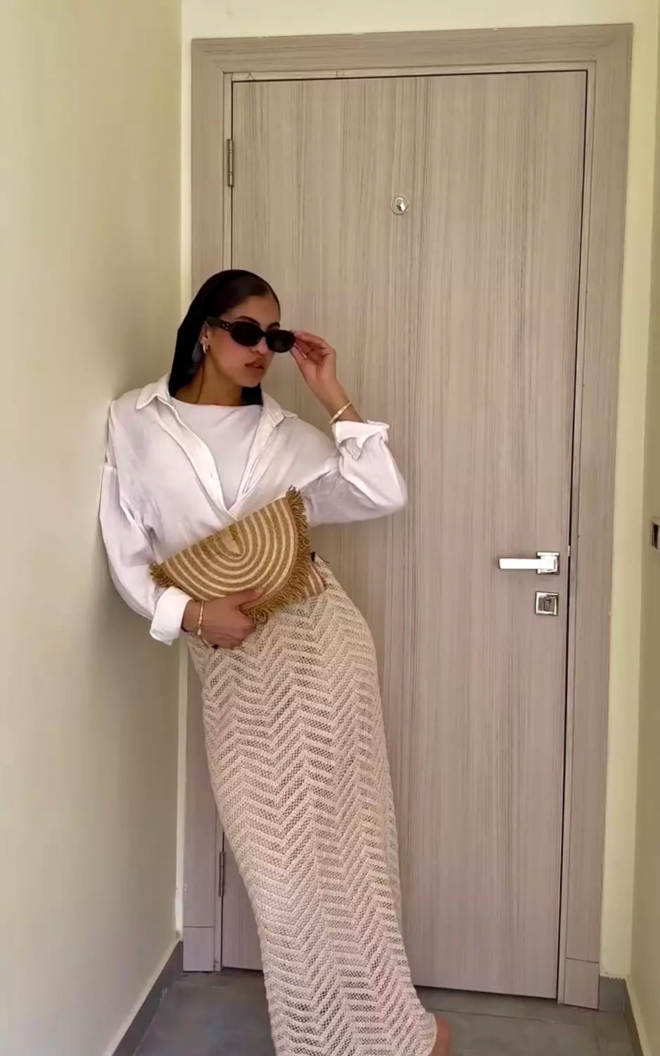 Hooked in you skirt
